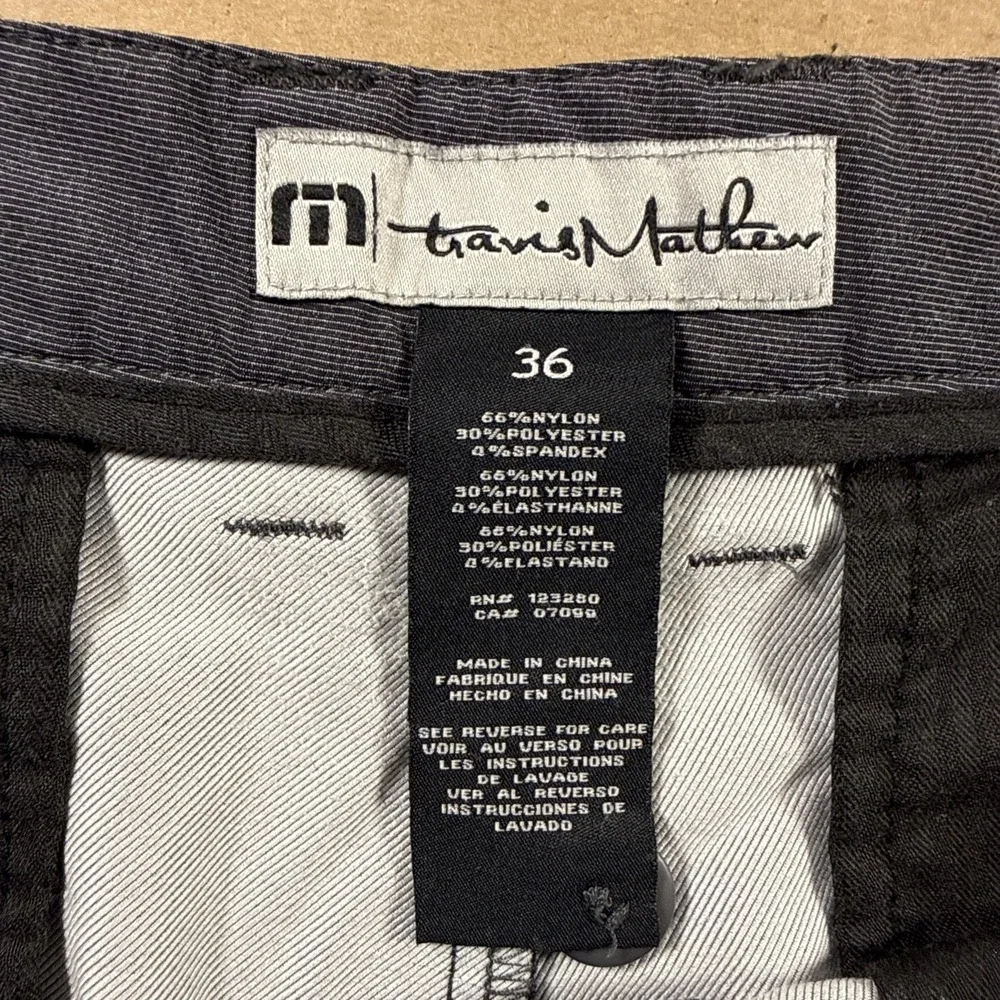Travis Mathew~Stretch Golf Shorts~ Gray~Men's Size 36‎
